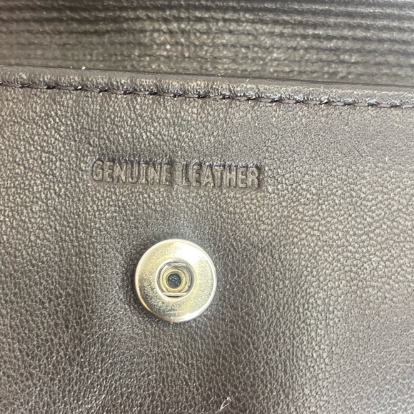 Mossimo Genuine Leather BROWN Multi-compartment ID Credit Card Wallet Coin Purse - Picture 11 of 12